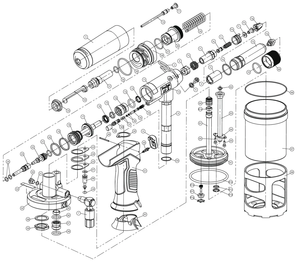 Rysunek techniczny ProSet XT1