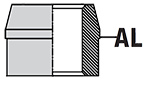 Pierścień standardowy aluminiowy