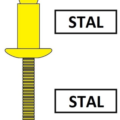Monobolt 2771 Nit wzmacniany z kołnierzem standardowym Stal / Stal