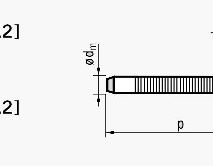 MFX 1451 PLIA – nity multigrip Stal nierdzewna kołnierz standardowy