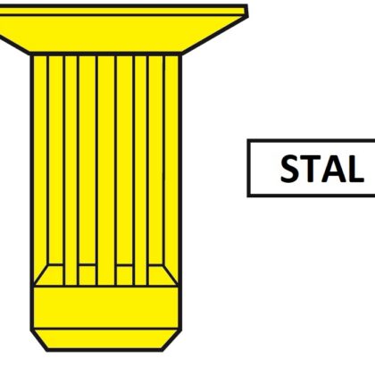 Nity Avdel – NeoSpeed 5221 z łbem stożkowym stal