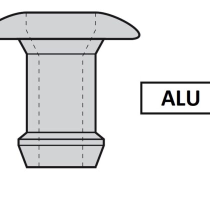 Nity Avdel – Briv 1801 / 1804 / 1861 Aluminium