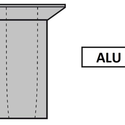 Nity Avdel – Chobert 1132 / 1124 / 1136 Aluminium