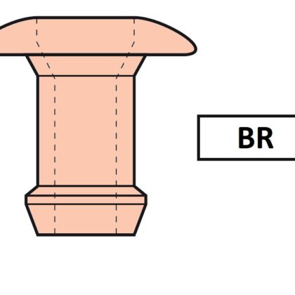 Nity Avdel – Briv 1833 / 1831 mosiądz
