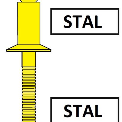 Nity ORNIT – ORNILOCK Stal kołnierz stożkowy